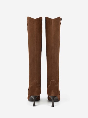 L37 HANDMADE SHOES Boots 'PULSAR' in Bruin