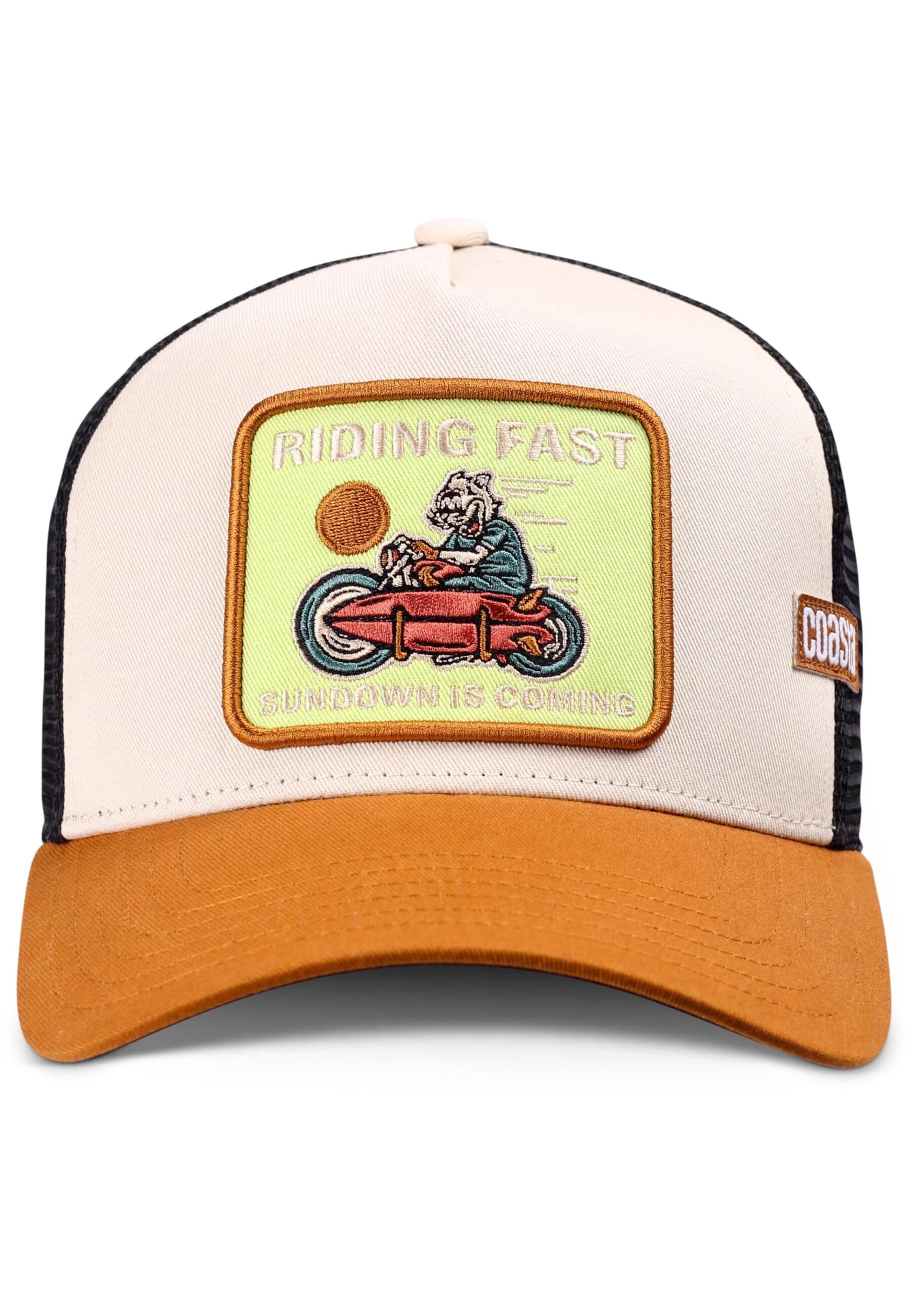 Cappello da baseball 'Riding Fast' di Coastal in beige