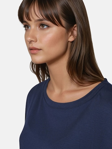 Myjama Schlafshirt 'Cami' in Blau