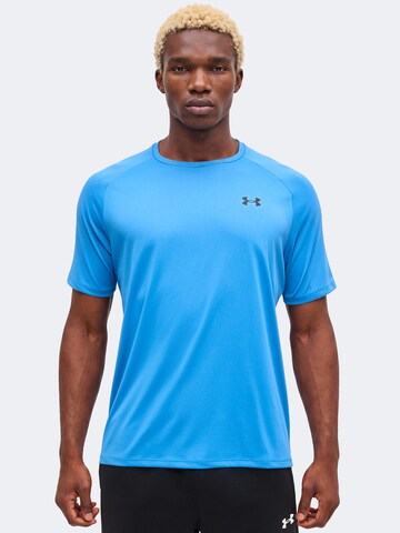 zils UNDER ARMOUR Standarta piegriezums Sporta krekls 'Tech 2.0'
