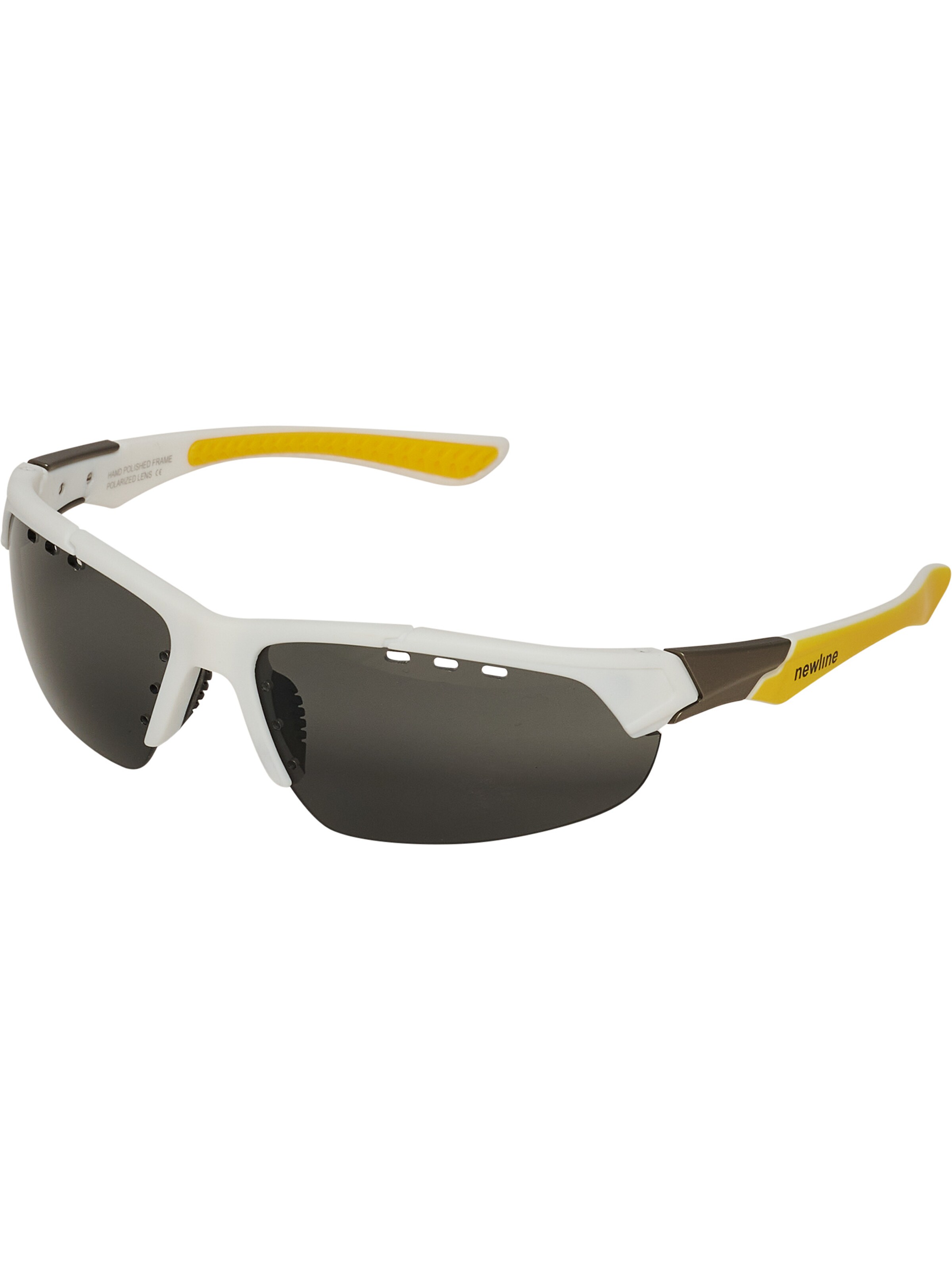 Lunettes de soleil sport Newline en blanc : devant