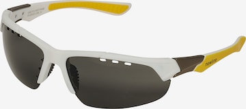 Lunettes de soleil sport Newline en blanc : devant