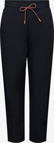 Loosefit Pantalon de sport ESPRIT en noir : devant