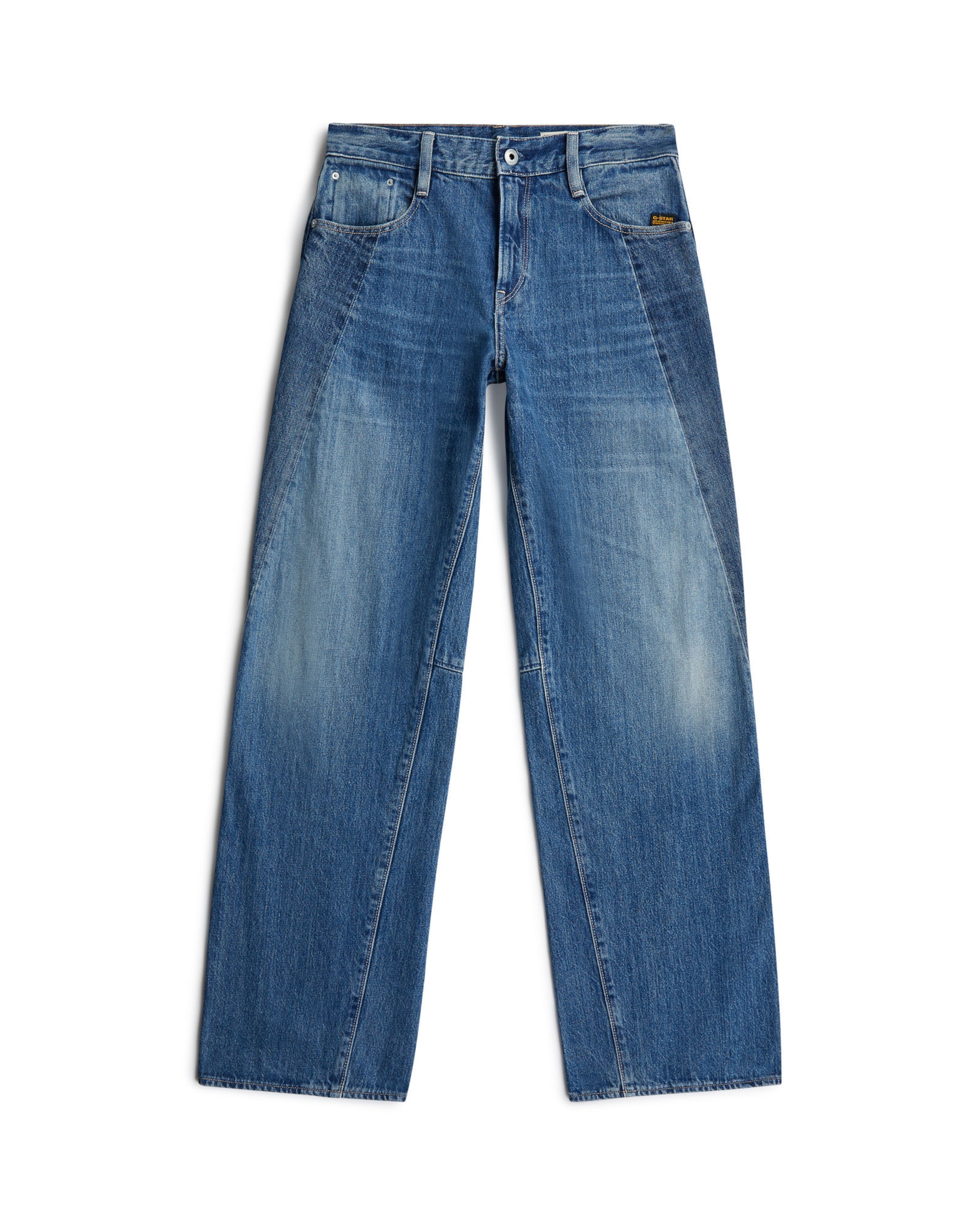 G-STAR Loosefit Jeans - 'Contor Two-Tone Loose Jeans' in Blau: Vorderseite