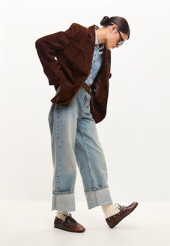 CESARE GASPARI Moccasin in Brown