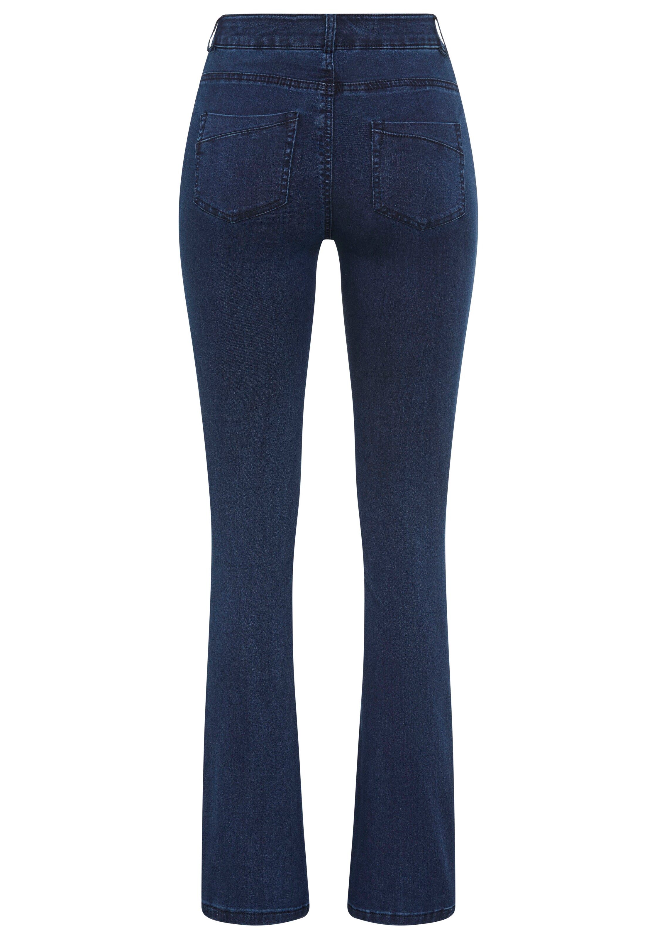 ARIZONA Flared Jeans in Blau