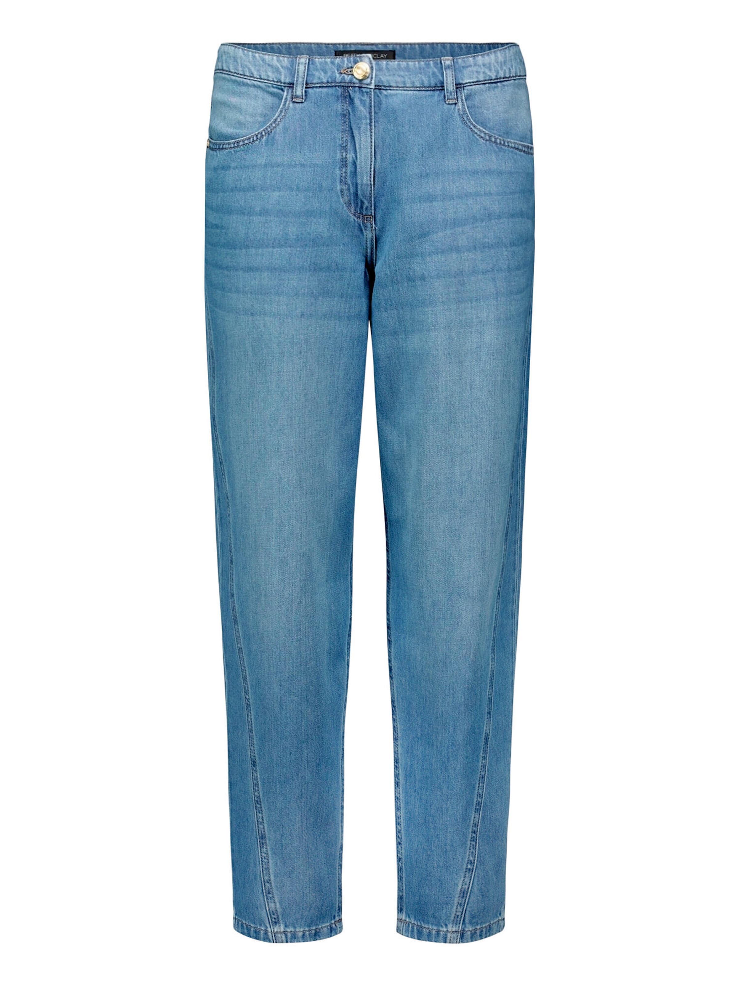Loosefit Jean Betty Barclay en bleu : devant