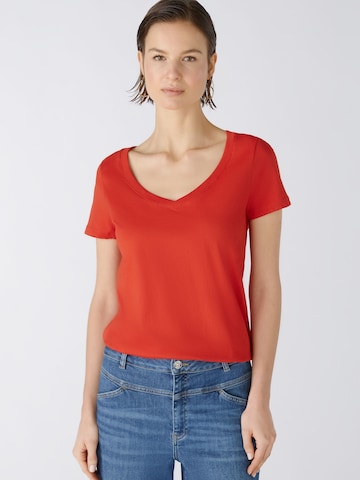 OUI Shirt 'CARLI' in Red: front