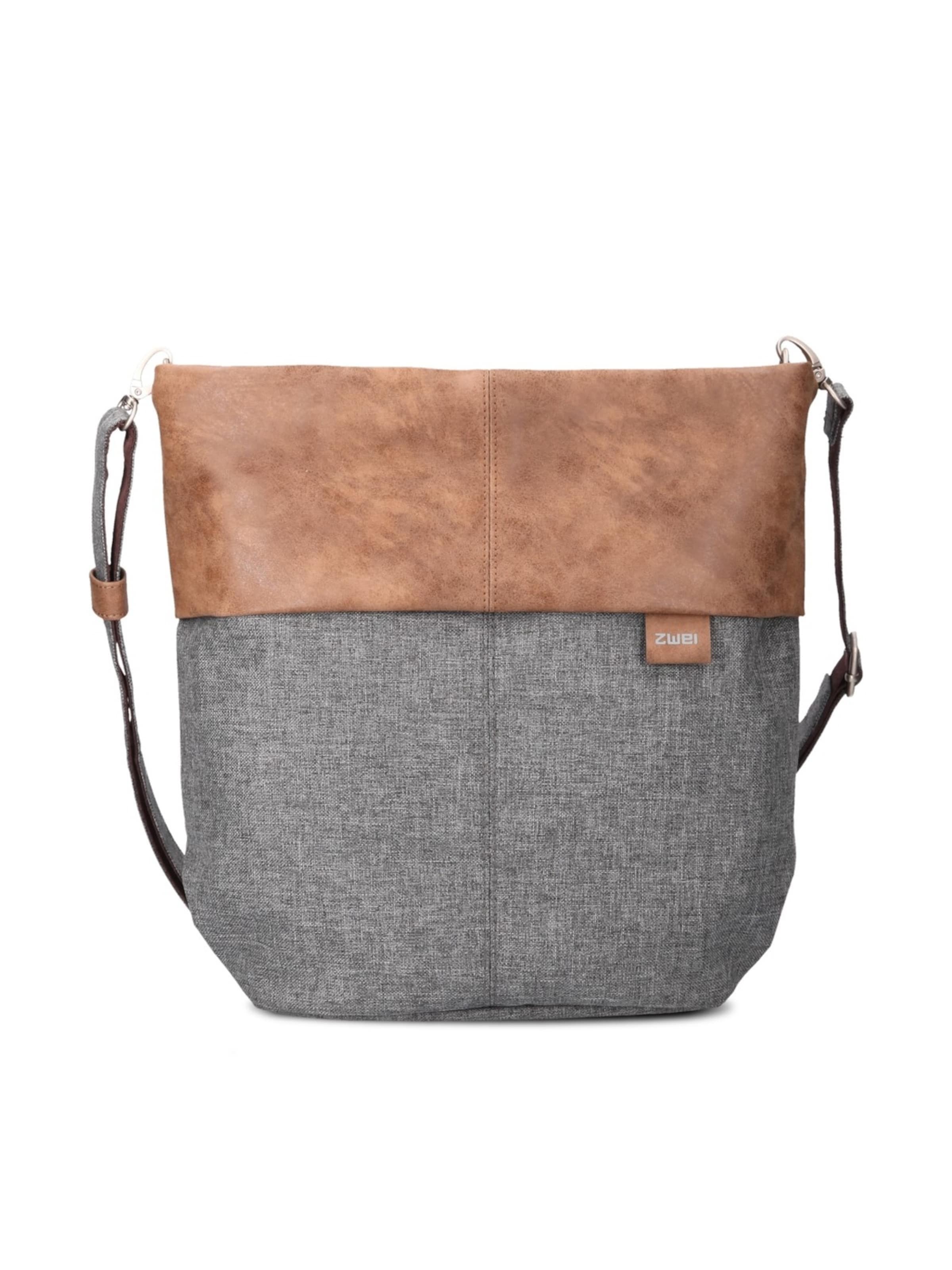 ZWEI Schoudertas 'OLLI OT12' in Grijs: voorkant