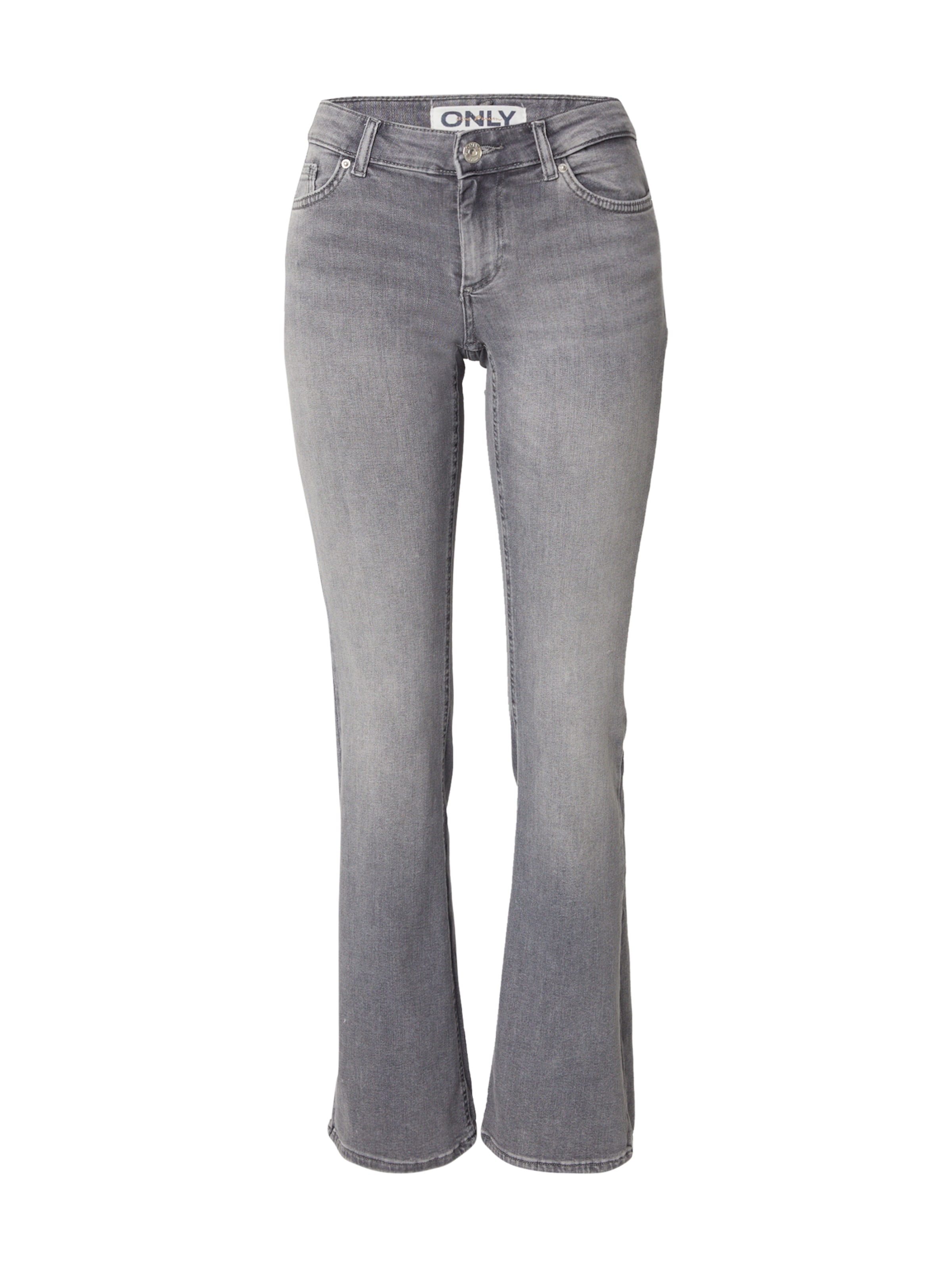 ONLY Расклешенный Джинсы 'ONLBLUSH' в Серый: спереди