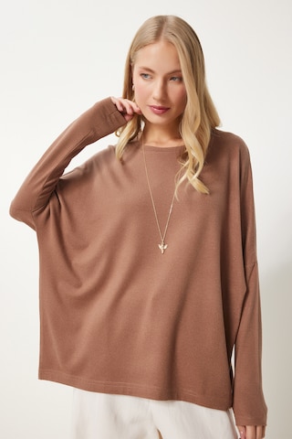 Happiness İstanbul Тениска в кафяво