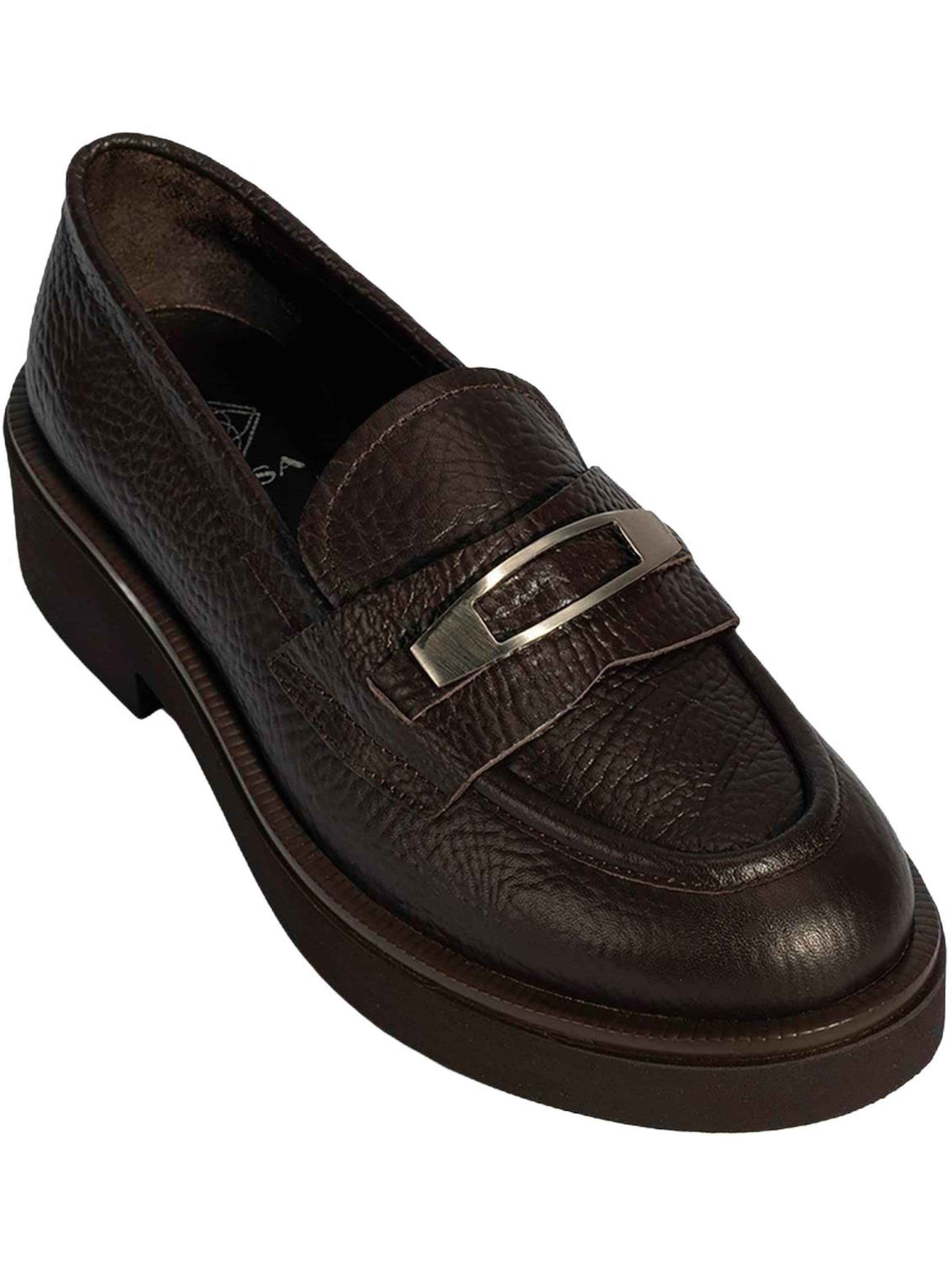 Mocassin 'Slip-Ons' Desa en marron : devant