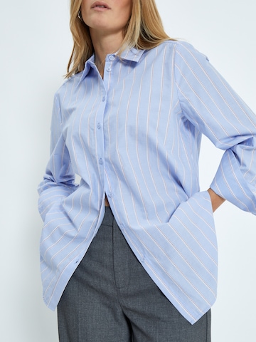 minus Blouse 'Liora' in Blauw