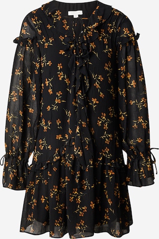 juoda TOPSHOP Suknelė 'Poet': priekis