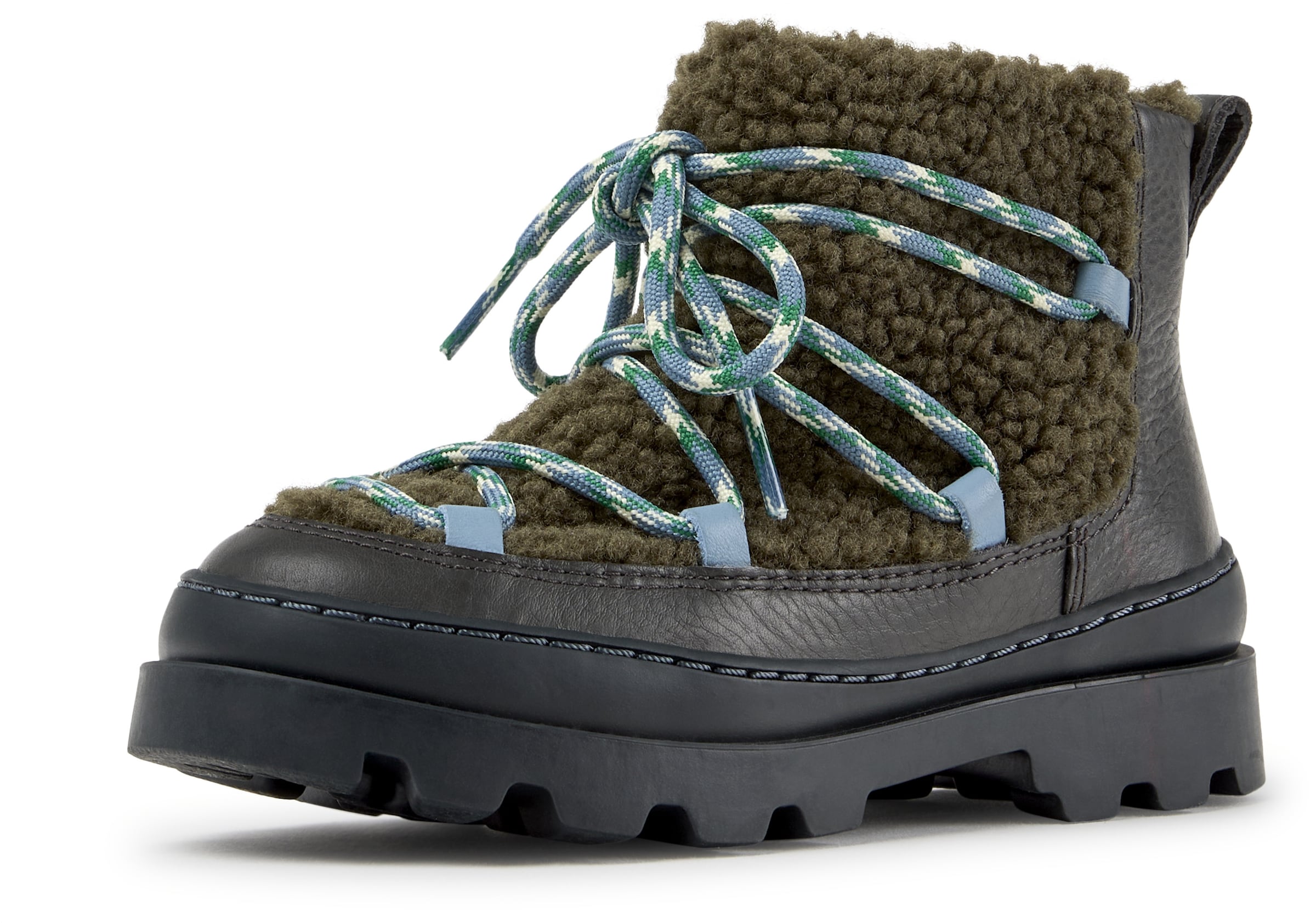 CAMPER - Botas en verde: frente