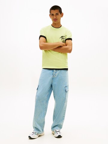 Tommy Jeans Μπλουζάκι 'CITY' σε πράσινο