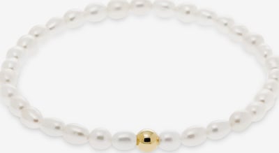 CHRIST Armband in One Size in gold / perlweiß, Produktansicht