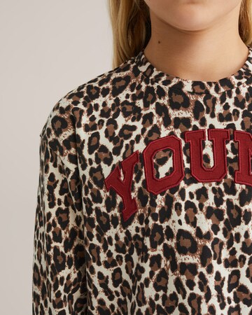 T-Shirt WE Fashion en marron