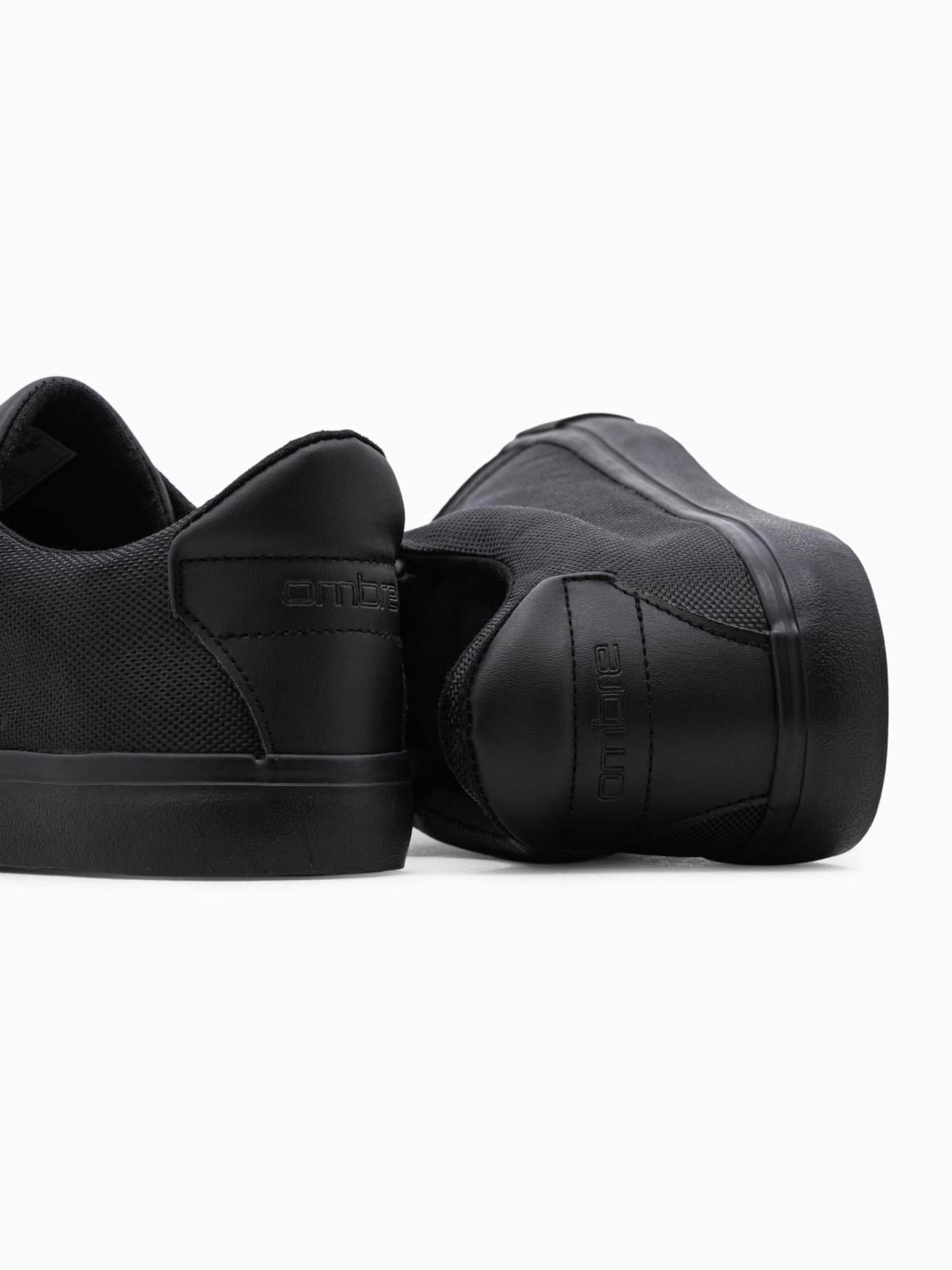 Ombre Platform trainers in Black