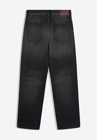 Bershka Loosefit Jeans in Zwart