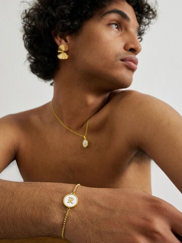 Luxenter Armbånd 'Alphabet' i guld