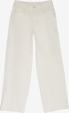 Loosefit Jean TOM TAILOR DENIM en blanc : devant