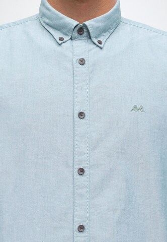 Regular fit Camicia di Lindbergh in verde: frontale
