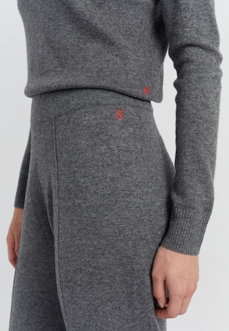 Chinti & Parker Wide Leg Bukser 'Basics' i grå