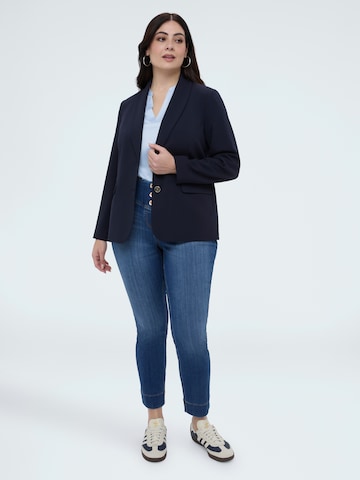 Skinny Jean Fiorella Rubino en bleu