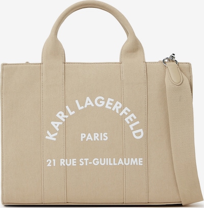 Karl Lagerfeld Shopper torba ' RUE ST-GUILLAUME KLEINE QUADRATISCHE TOTE-BAG ' u bež, Pregled proizvoda