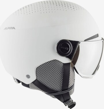 Alpina Helmet 'Visor' in White