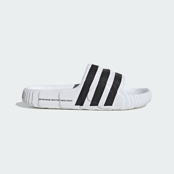 ADIDAS ORIGINALS Muiltjes 'Adilette 22' in Wit
