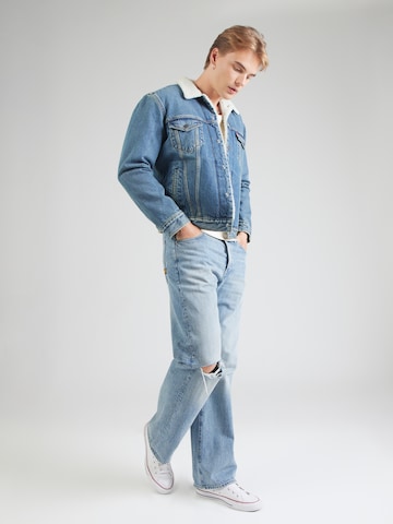 LEVI'S ® Демисезонная куртка 'Type III Sherpa Trucker Jacket' в Синий