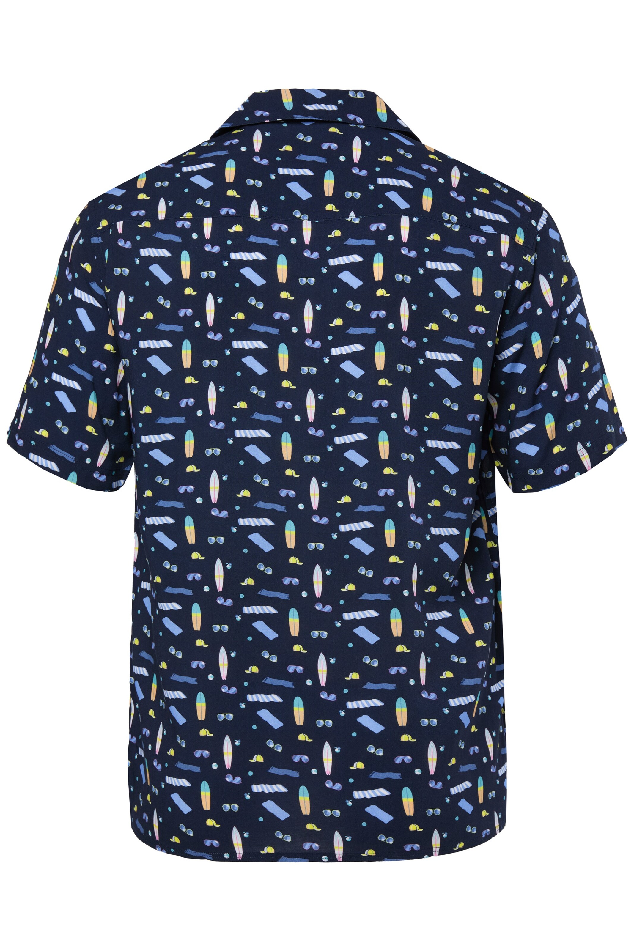 Men Plus Regular fit Overhemd in Blauw