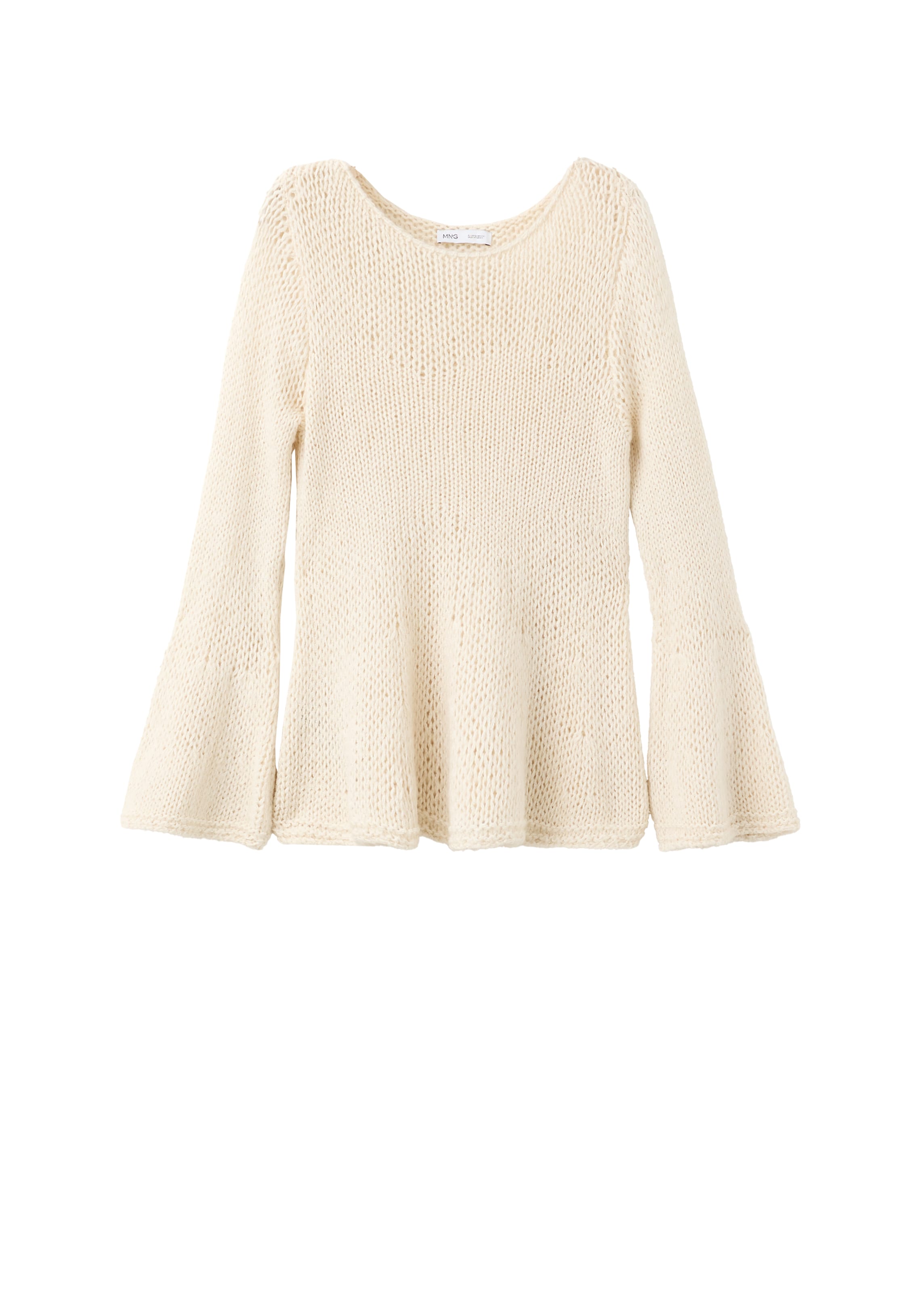MANGO Pullover 'PEDONIA' i beige: forside