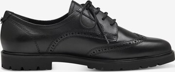 TAMARIS Lace-Up Shoes in Black