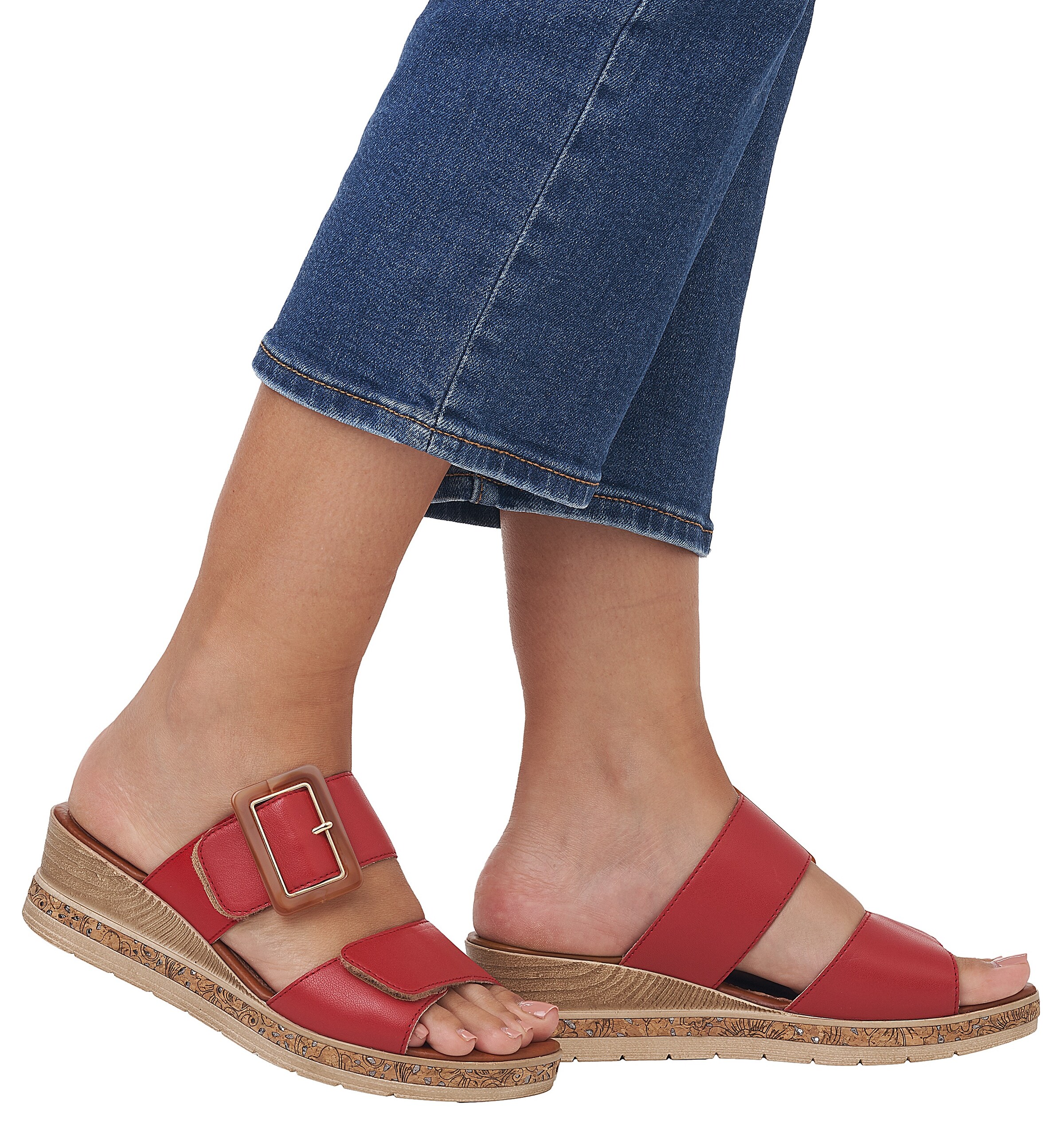 Mule REMONTE en rouge