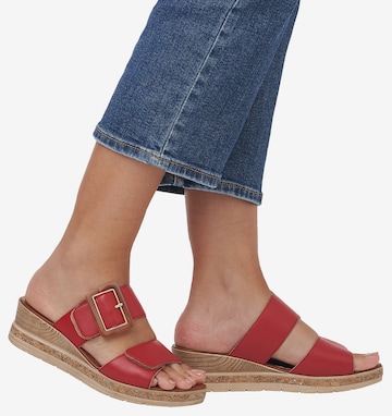 REMONTE Mules 'Remonte' in Red