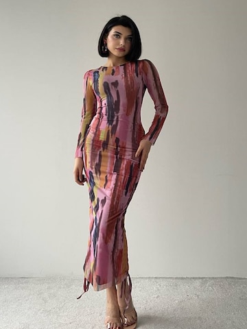 WOMAN VISION Kleid in Mischfarben