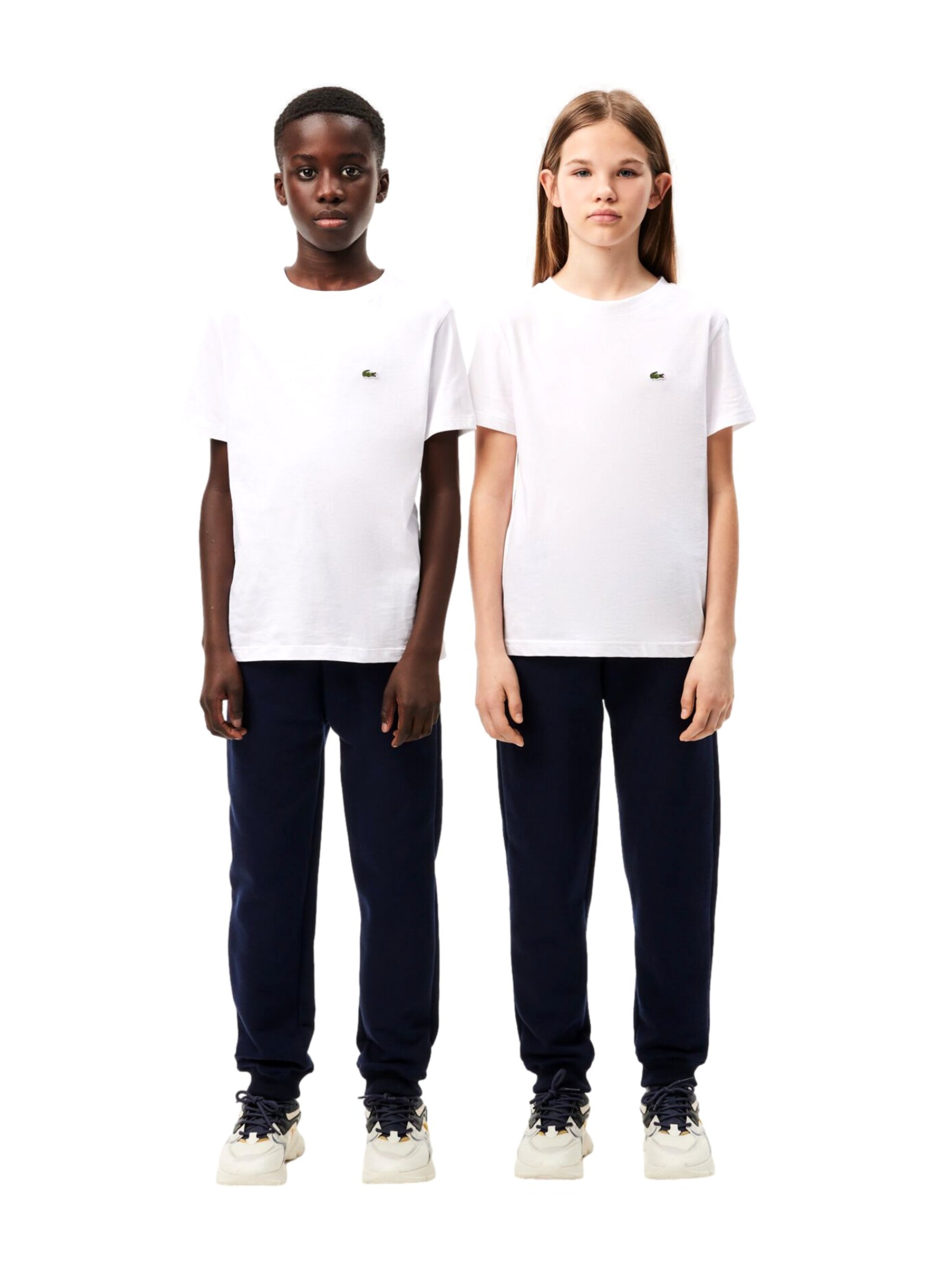 LACOSTE Regular Broek in Blauw