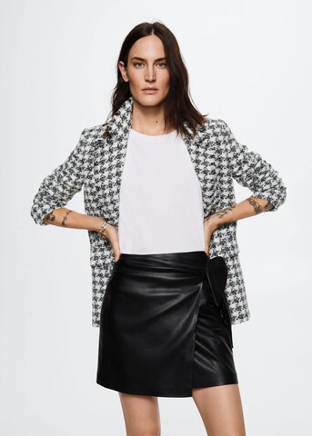MANGO Blazer 'Rachel' in Grey: front