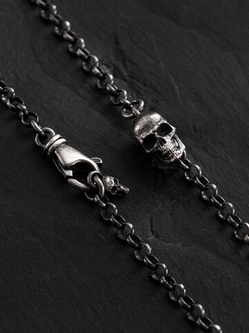 Chaîne 'SKULL' REYTEL en argent