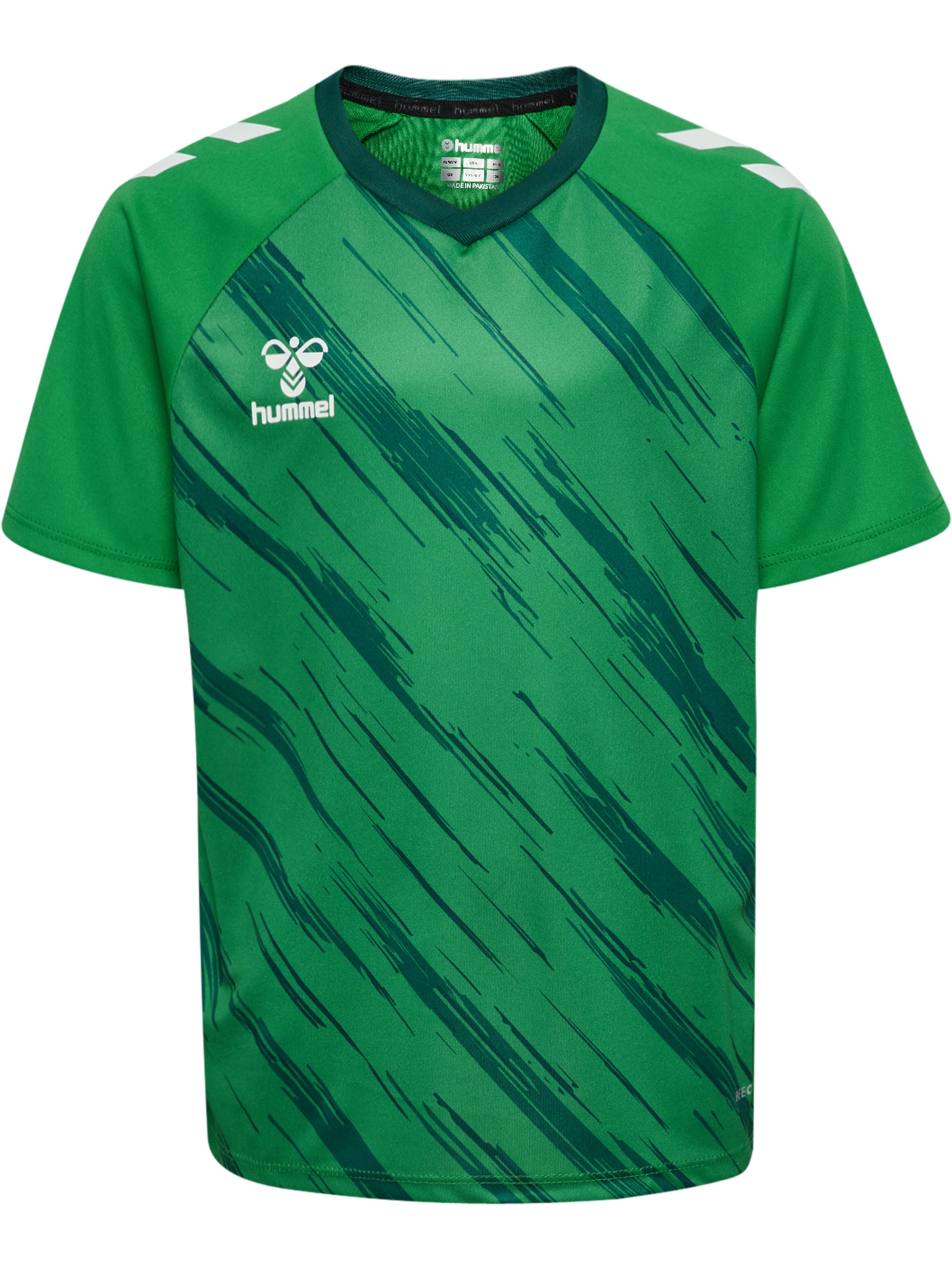 Hummel Functioneel shirt in Groen: voorkant