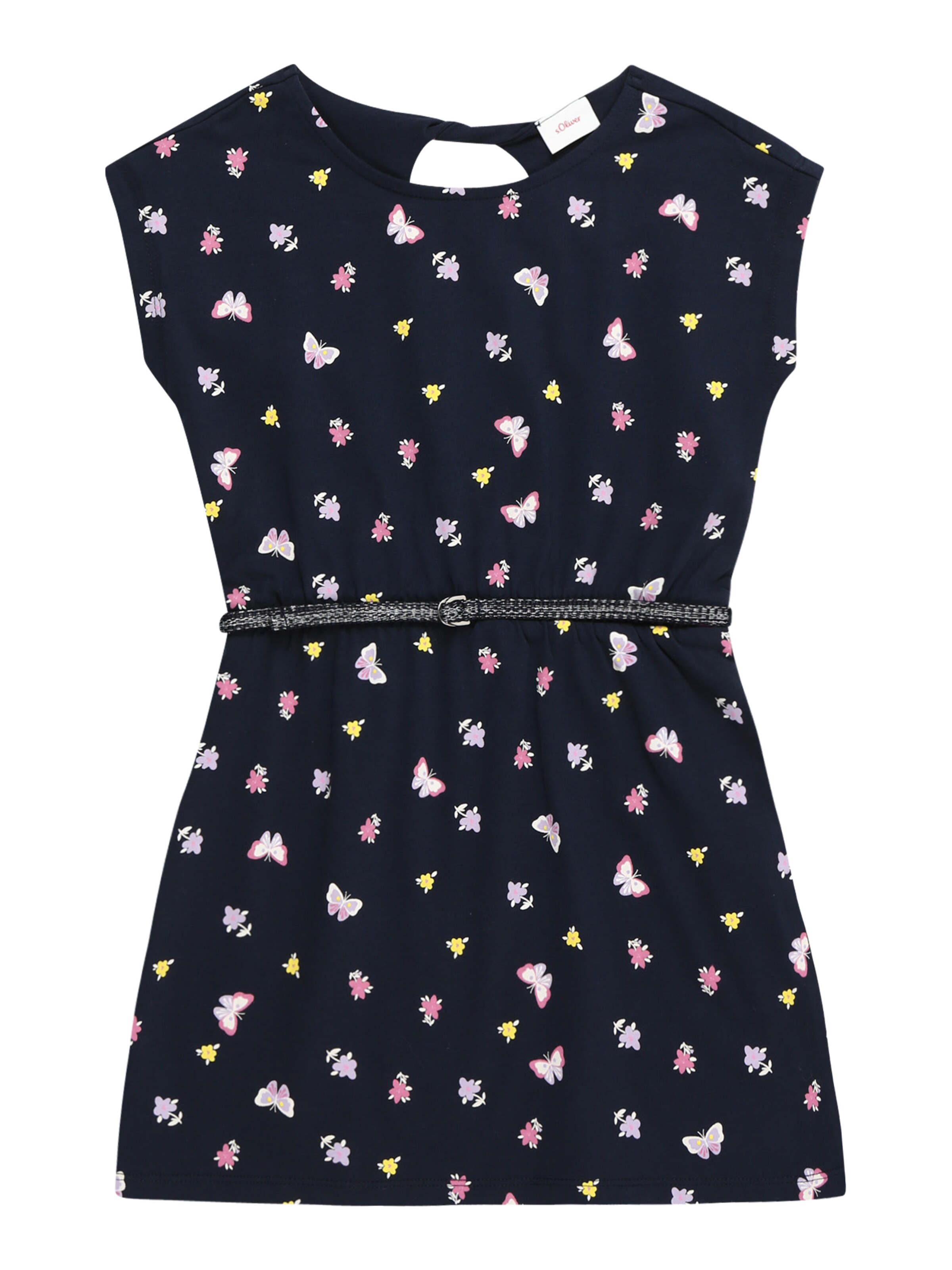 s.Oliver Kleid in Blau: Vorderseite