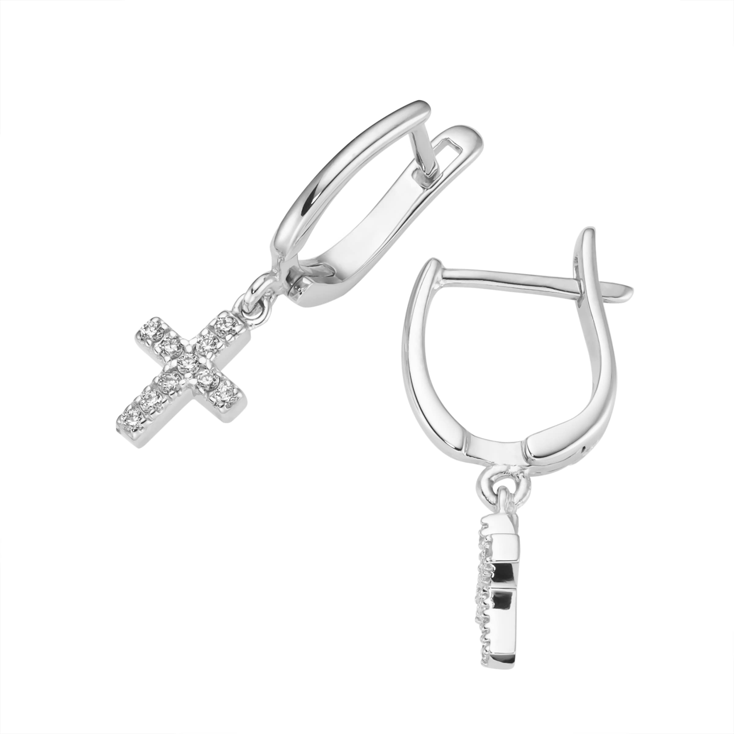 FIRETTI Earrings in Silver: front