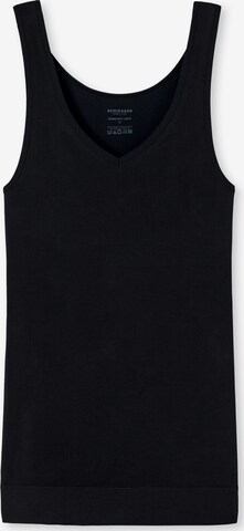 SCHIESSER Top ' Seamless light ' in Black: front