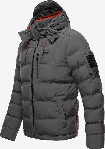 STONE HARBOUR Winter Jacket 'Arvidoo' in Grey