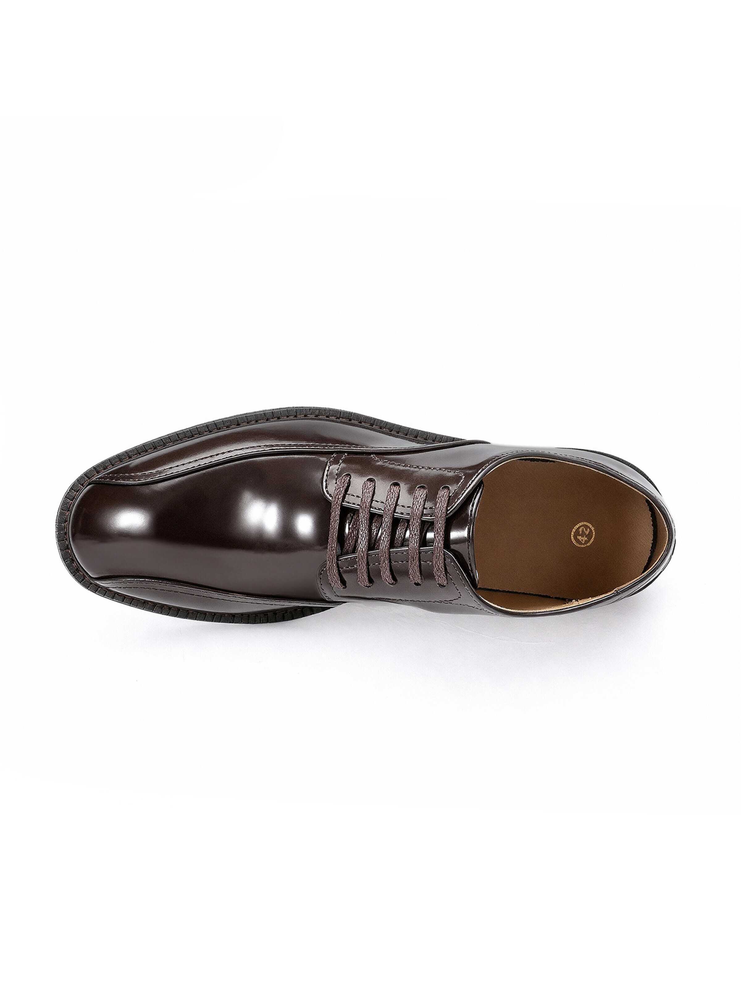 ALLTHEMEN Lace-Up Shoes 'Schwebe' in Brown
