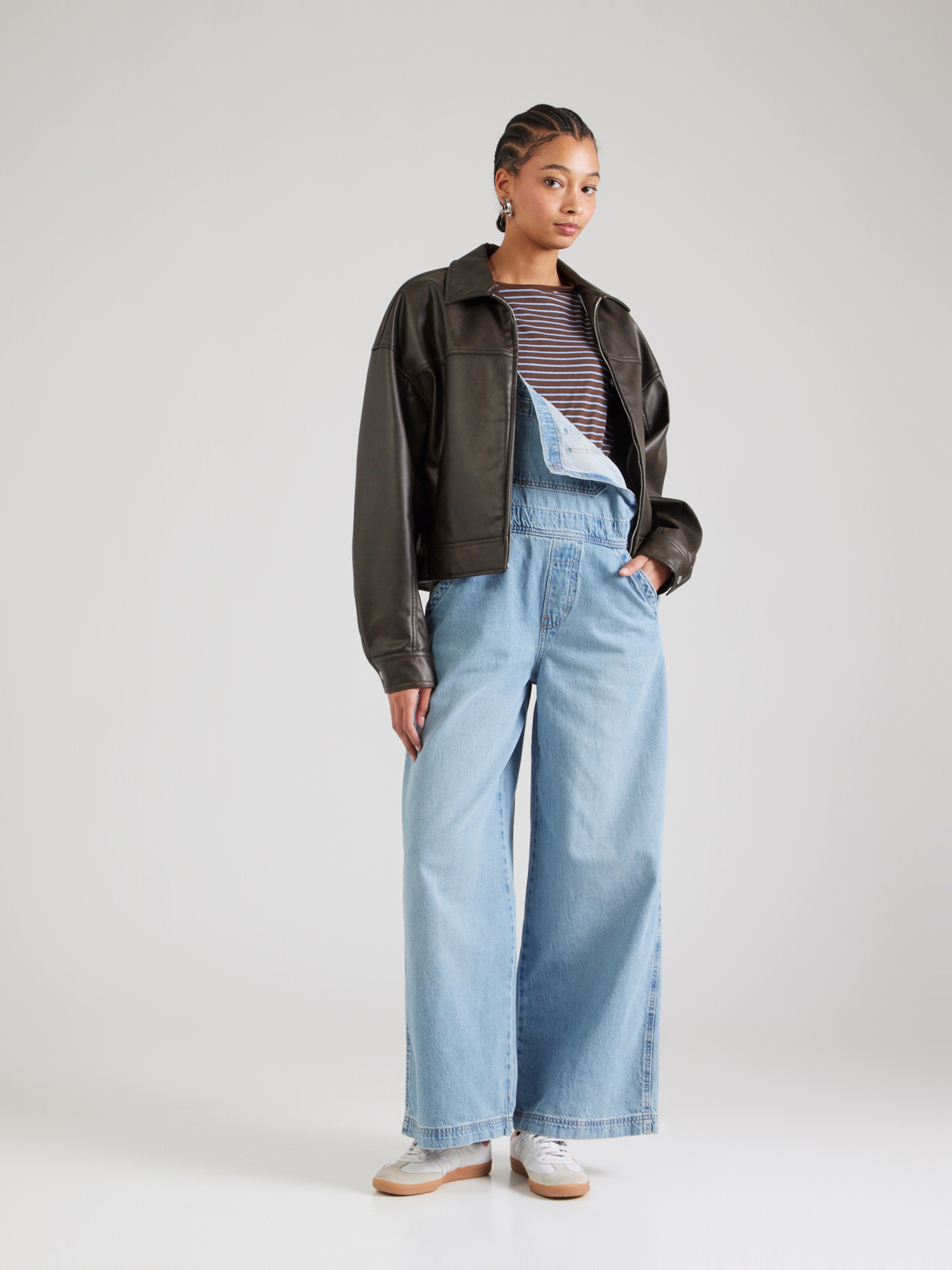 LEVI'S ® Wide leg Jean Overalls 'XL Overall' in Blue Denim | ABOUT YOU