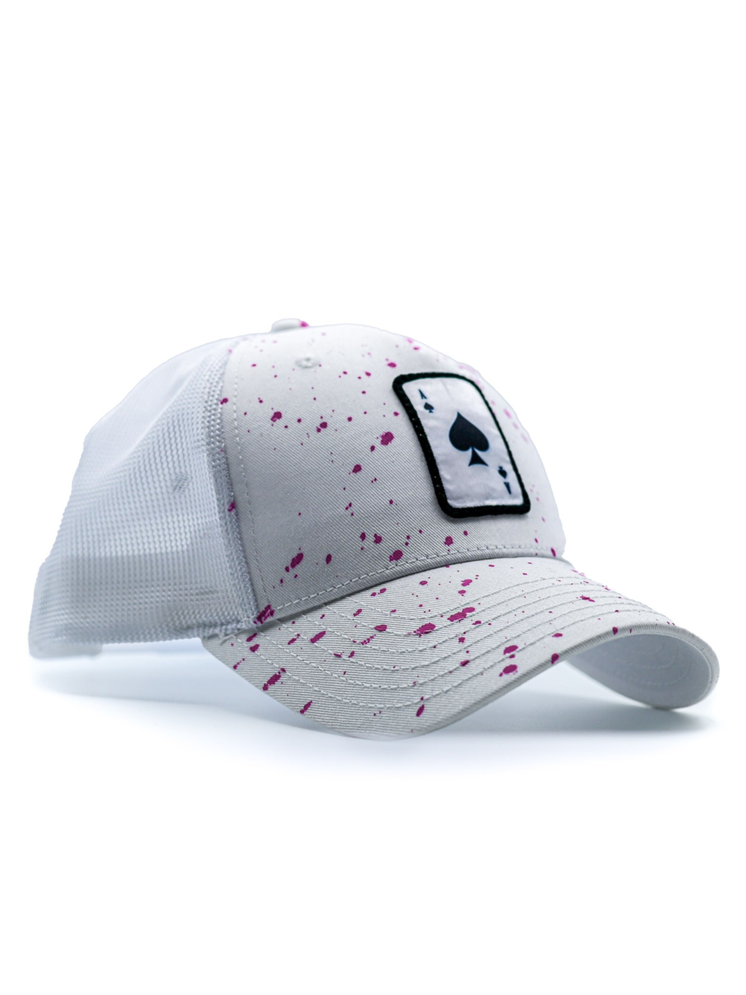 Casquette 'Ace splash premium' Be52 en blanc